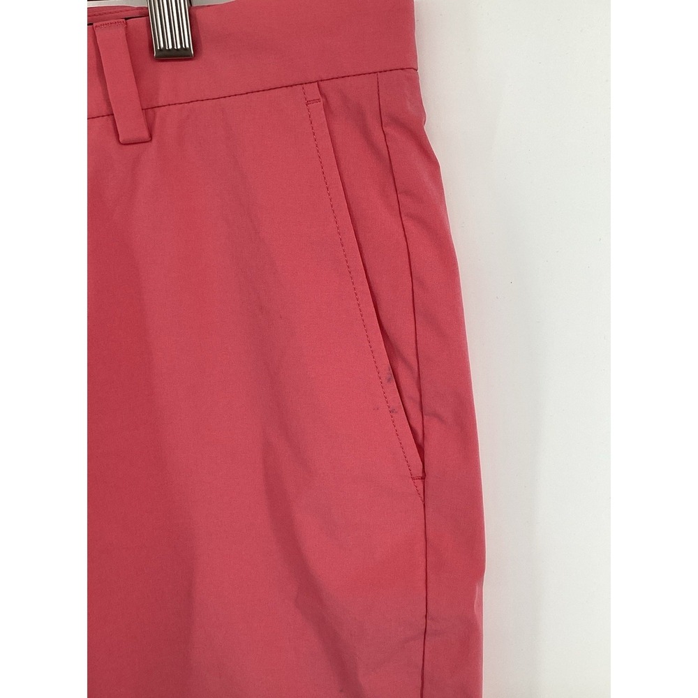 Vineyard Vines Shorts Mens 38 Salmon Flat Front Chino Lightweight- FLAWS - Picture 3 of 12